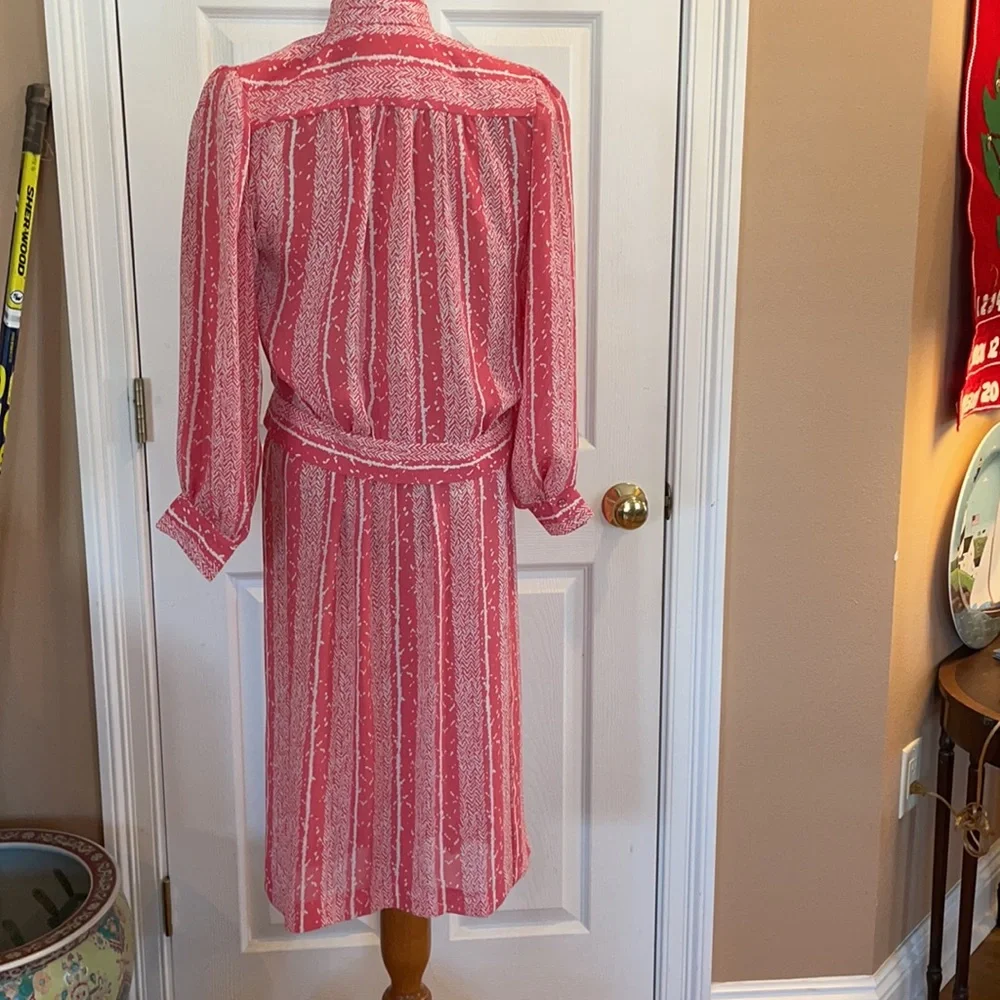 Vintage 1980s BGB limited petites 4 matching 2 pc Skirt blouse set pink nwts